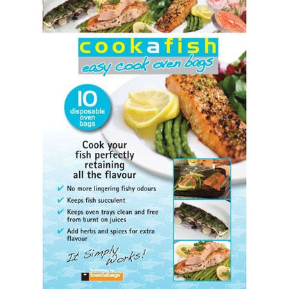 Toastabags Cookafish Oven Bags - 10 Pack