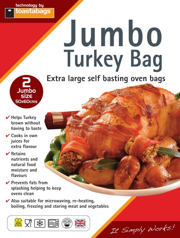 Toastabags Jumbo Turkey Roasting Bags - 2 Pack