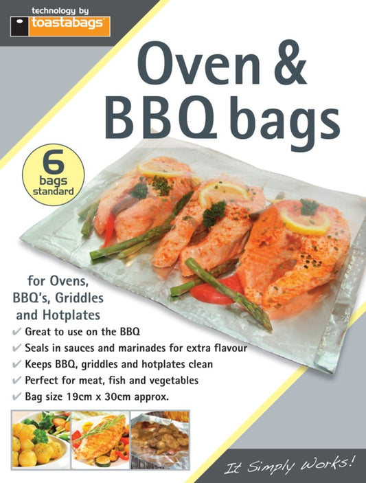 Toastabags Oven & BBQ Bags – Standard | 6 Pack