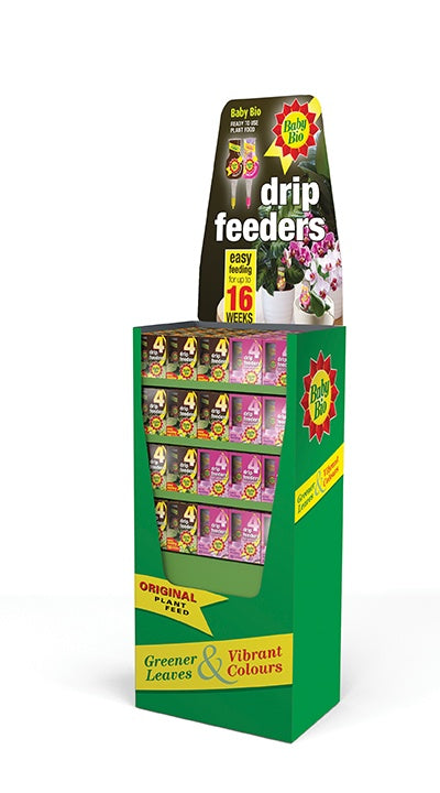 Baby Bio 100 Mixed Drip Feeder Display