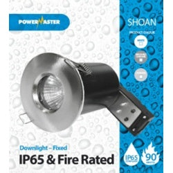 Powermaster IP65 Fire Rated Fixed Downlight