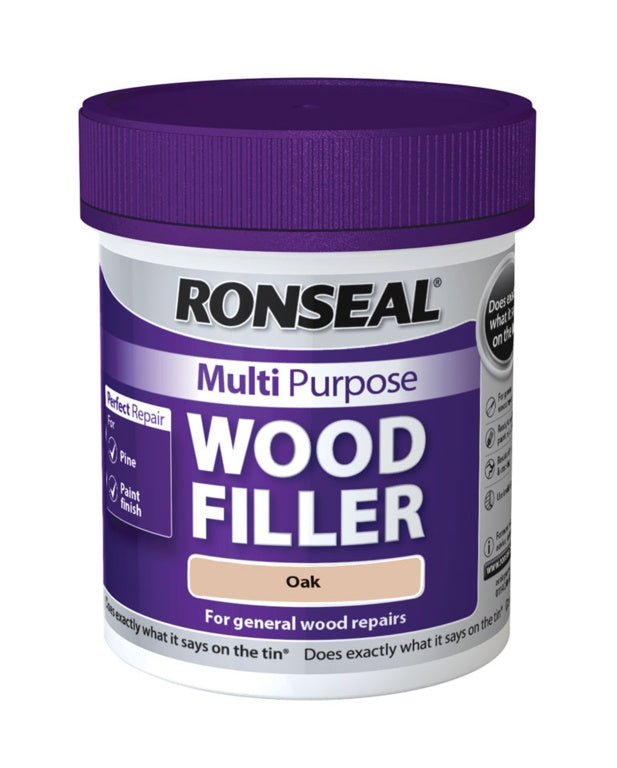 Ronseal Multi Purpose Wood Filler 465g Oak