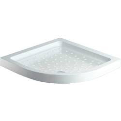 SupaPlumb High Wall ABS Cap Quad Stone Resin Shower Tray