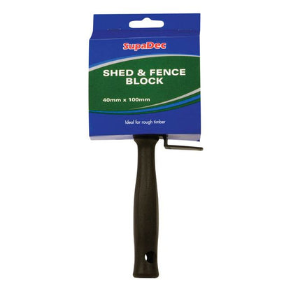 SupaDec Shed & Fence Block Brush (4"/100mm)