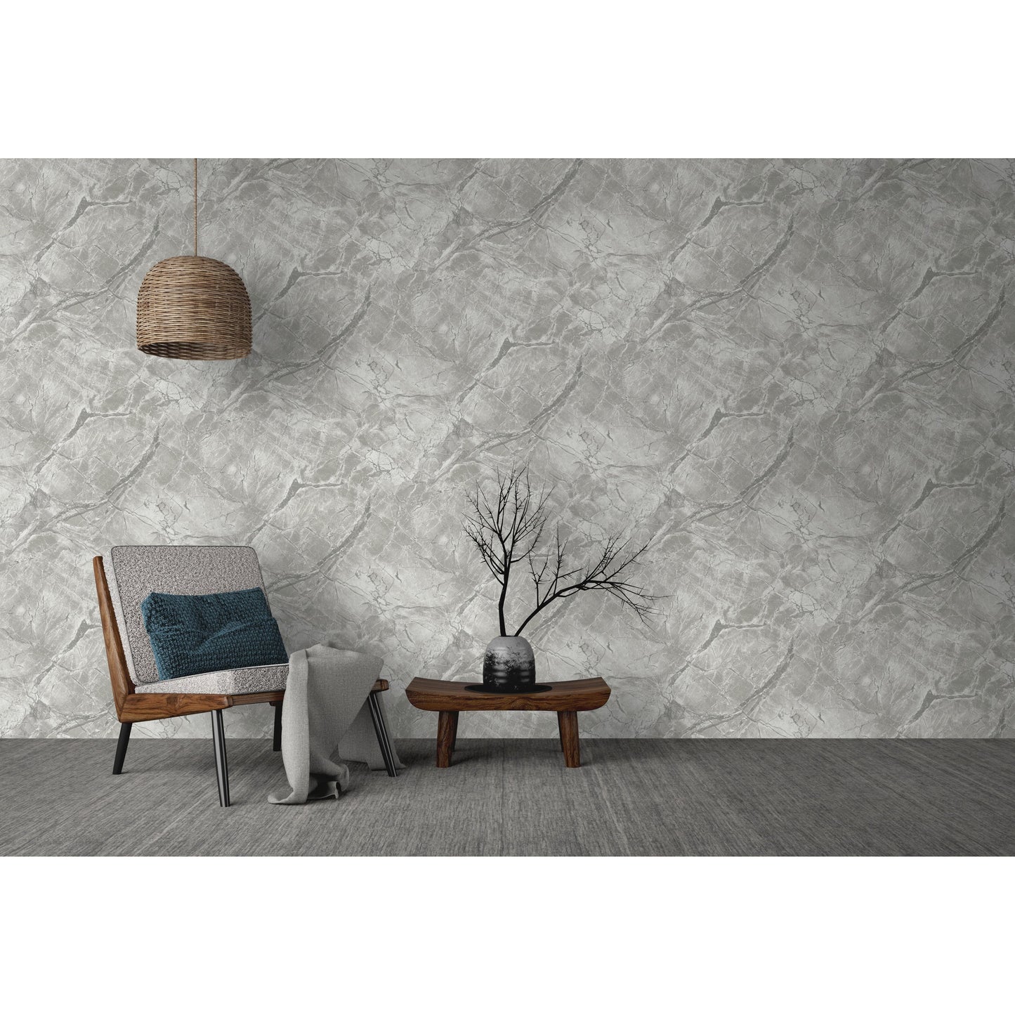 Holden Portoro Marble Wallpaper