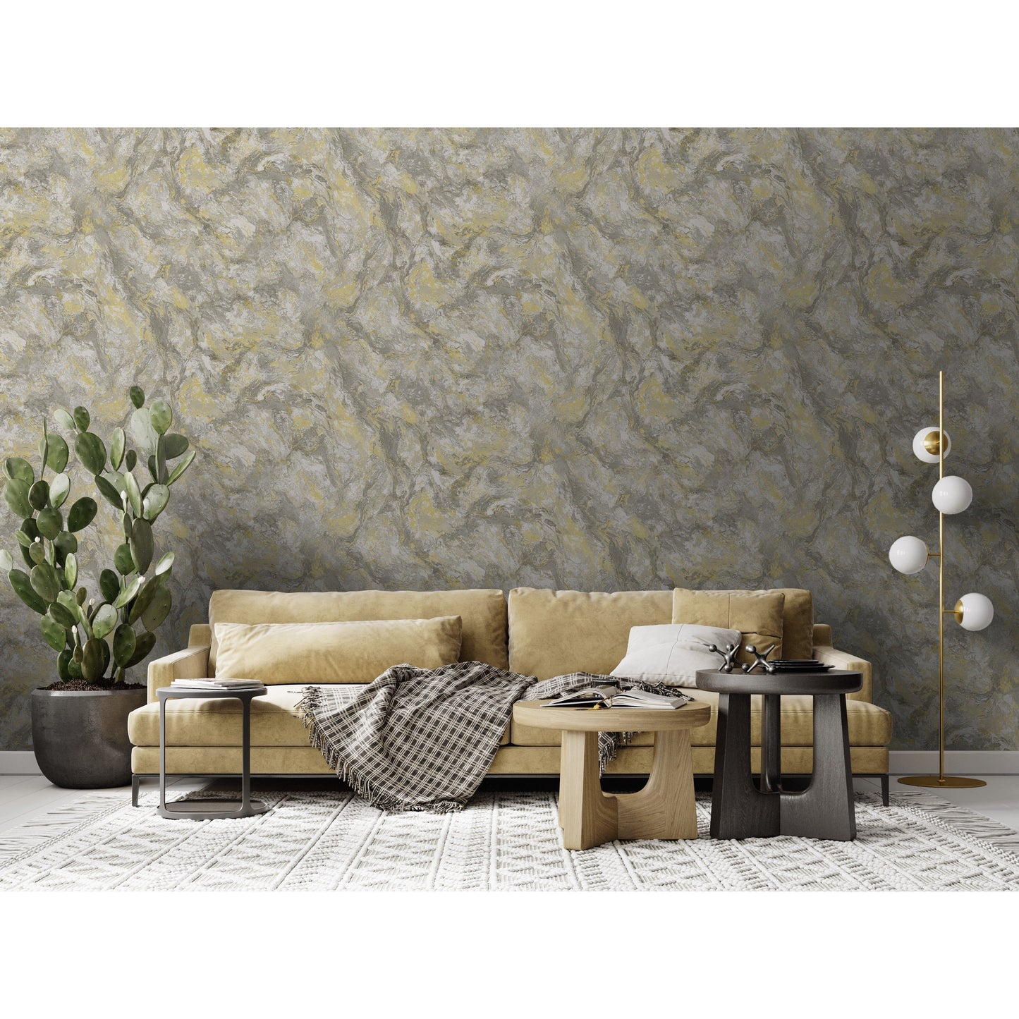 Holden Levanto Marble Cream Wallpaper (36290)