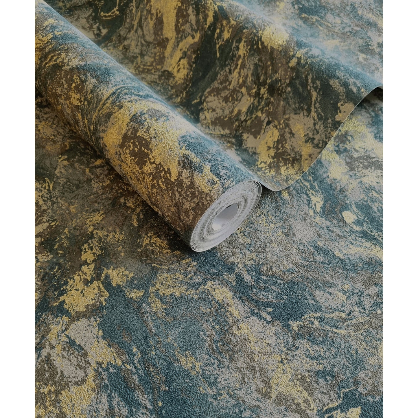 Holden Levanto Marble Teal /Gold Wallpaper (36293)