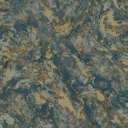 Holden Levanto Marble Teal /Gold Wallpaper (36293)