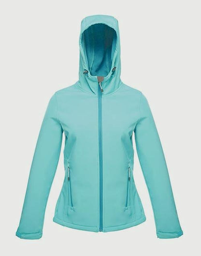 Regatta Softshell Con Capucha Mujer Azul Marino