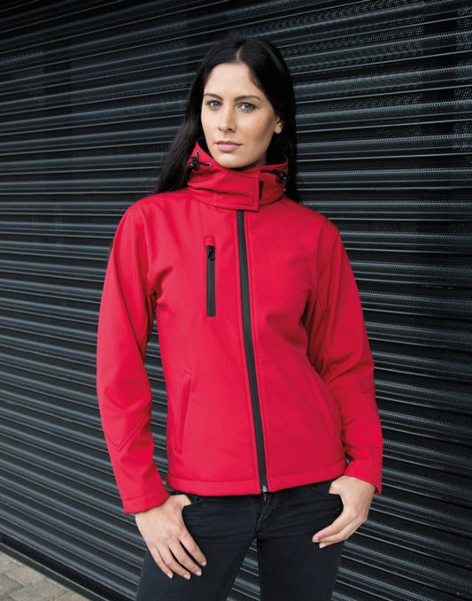 Regatta Softshell Con Capucha Mujer Azul Marino