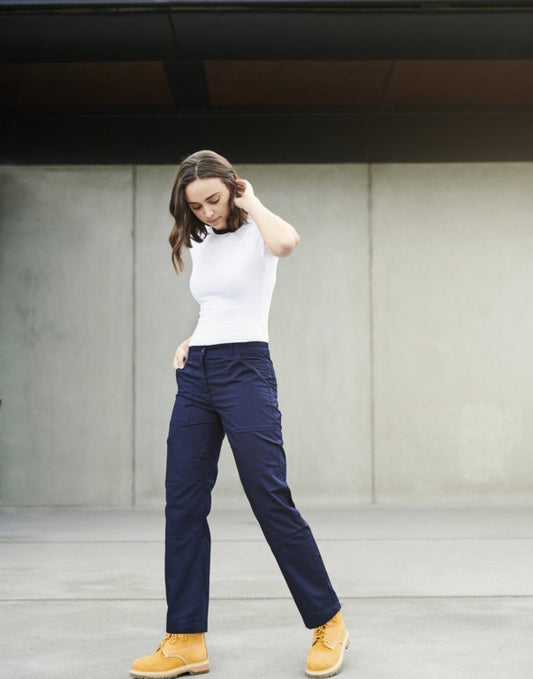 Pantalón de acción para mujer Regatta azul marino