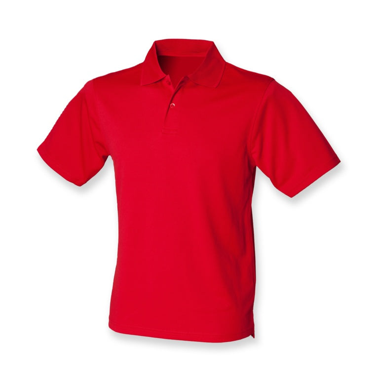 Prestige Polo Henbury Homme Rouge Classique