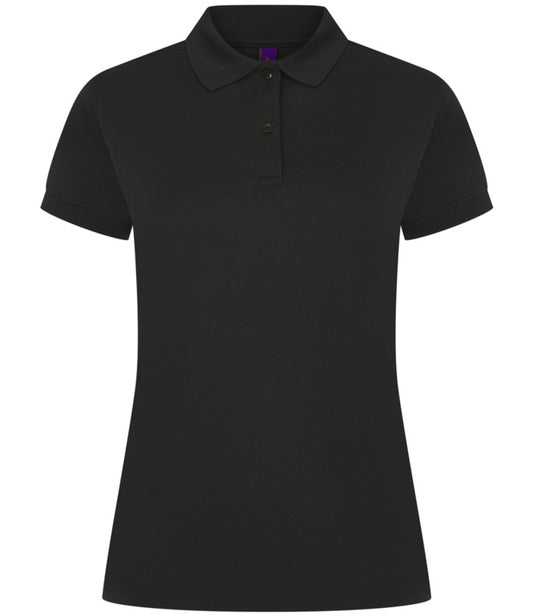 Polo Henbury Prestige Femme Noir