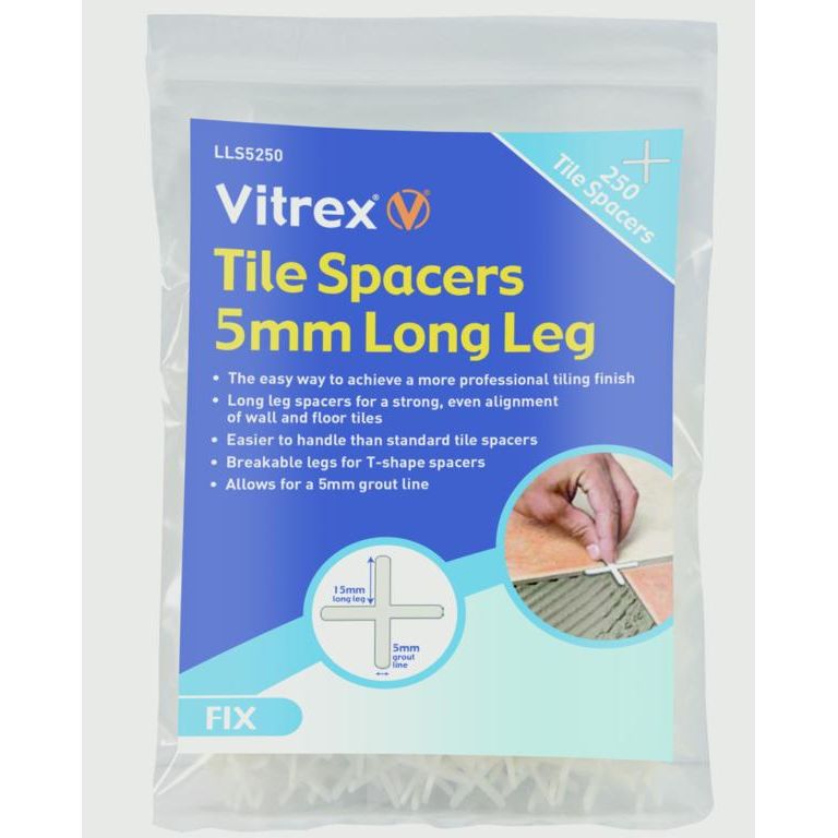 Espaciadores para azulejos de patas largas Vitrex