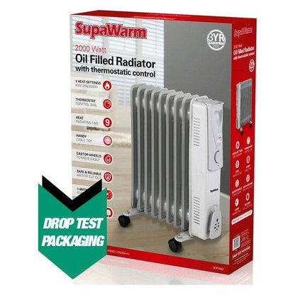 SupaWarm Oil Filled Radiator