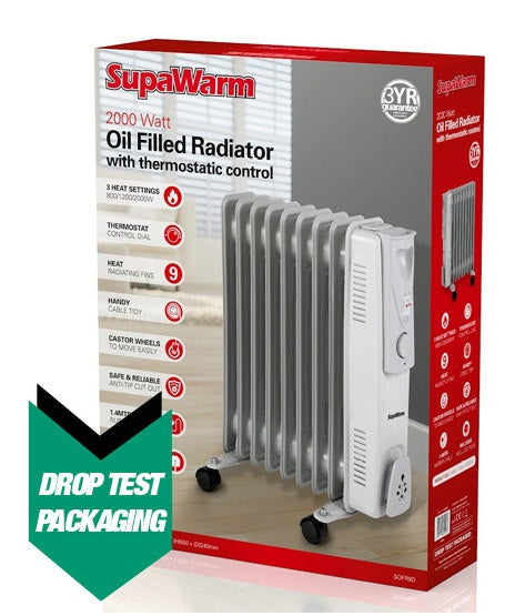 Radiateur à huile SupaWarm 2000w