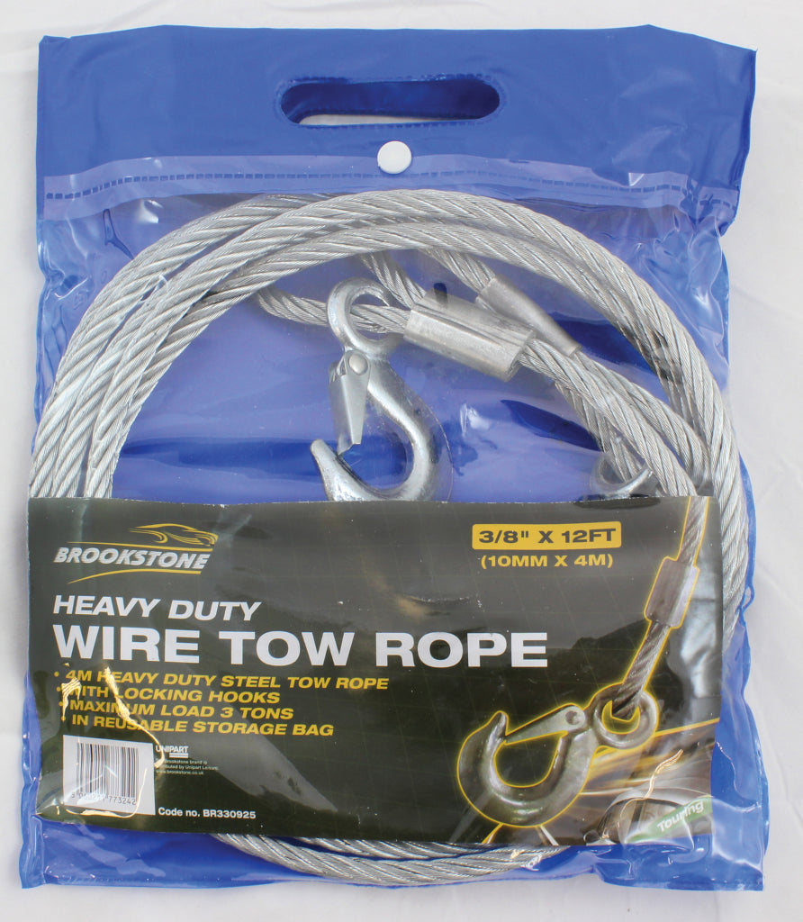 Brookstone Touring Wire Tow Rope