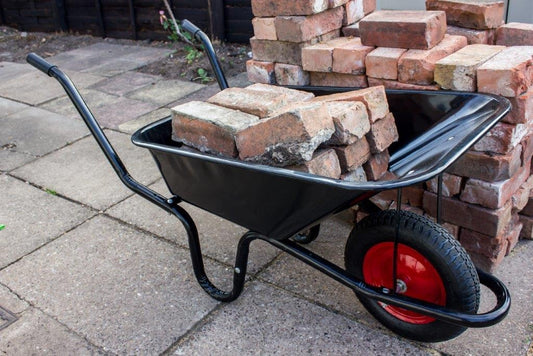 Ambassador Boxed Black Builders Wheelbarrow