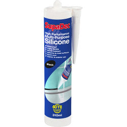 SupaDec Silicona Multiusos 300ml Negro