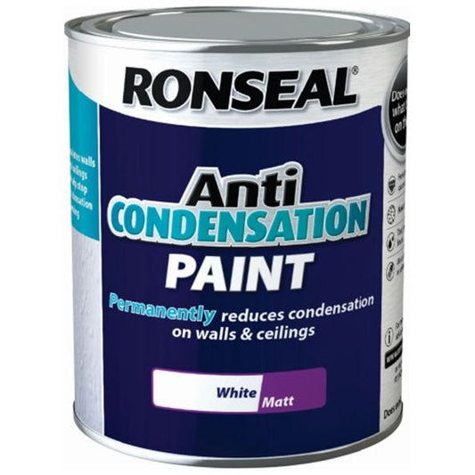 Peinture Anti-Condensation Ronseal Blanc