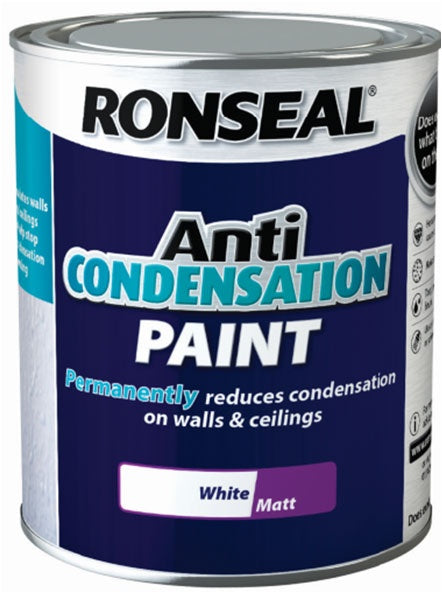 Peinture Anti-Condensation Ronseal Blanc