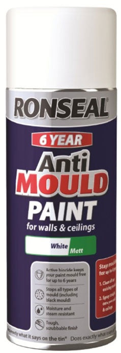 Ronseal Antimoho Secado Rápido 6 Años Blanco