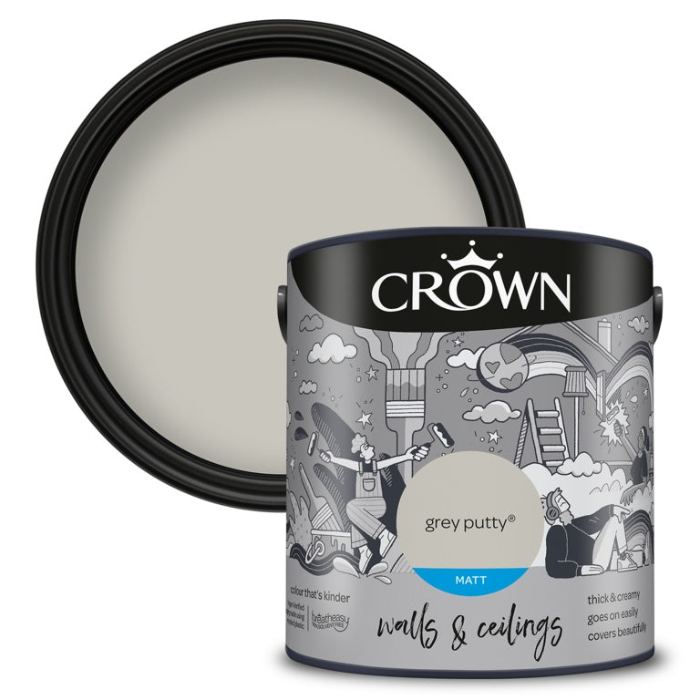 Crown Walls & Ceilings Matt  2.5L