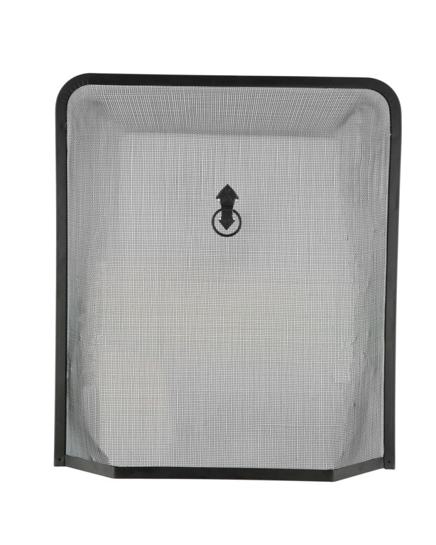 Protector contra chispas negro para Hearth &amp; Home