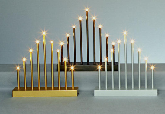 Premier 9 Light Battery Operated Candle Bridge Timer LEDs