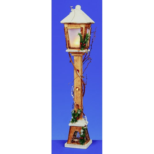 Premier Lit Lamp Post With 10 Warm White LEDs