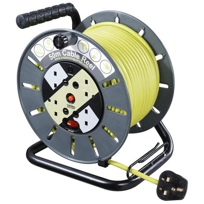 Pro Xt Large Open Cable Reel 50m