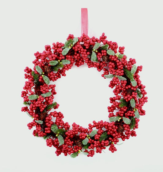 Premier Berry & Leaf Wreath