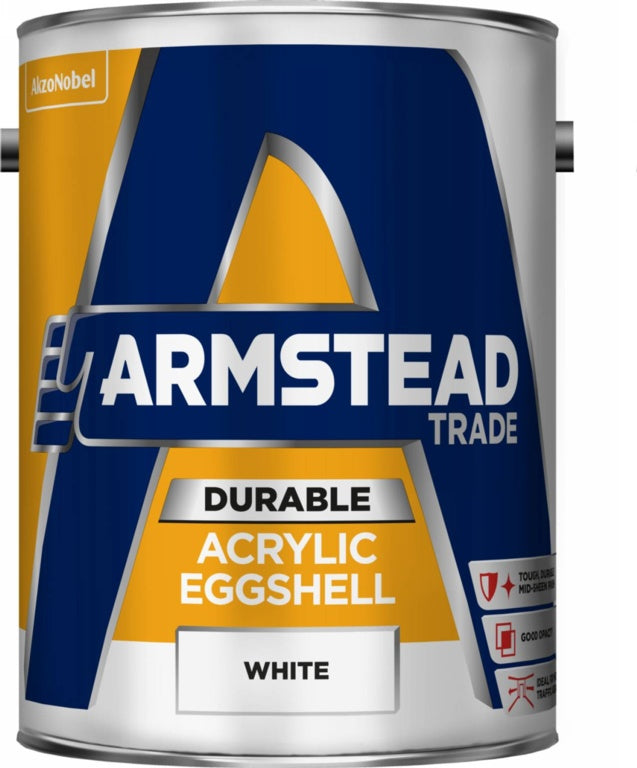 Armstead Trade Durable Acrylic Eggshell 5L