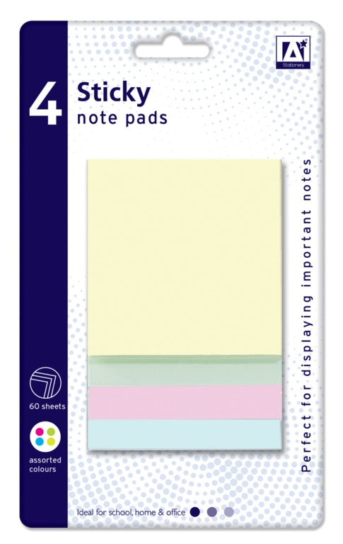 A Star Square Sticky Note Pads