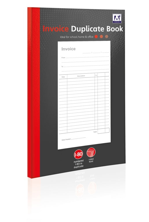 A Star Invoice Duplicate Book