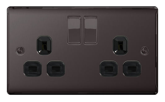 BG 13a 2 Gang Switch Socket