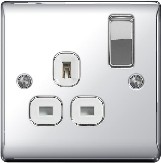 BG Chrome 13a Switched Socket