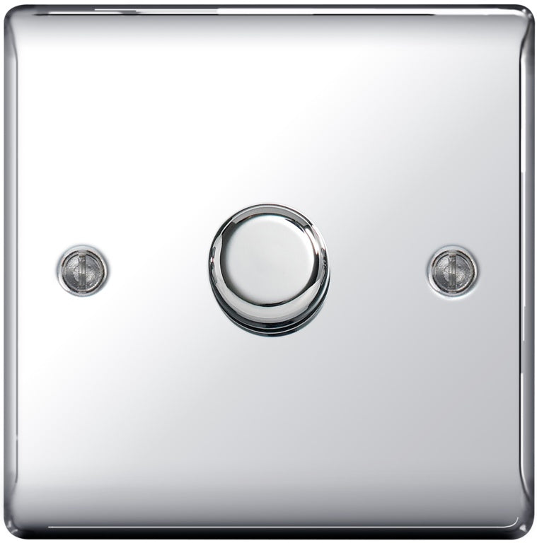 BG Chrome 2 Way Dimmer Switch 400w