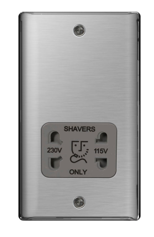 BG Shaver Socket 115/230v