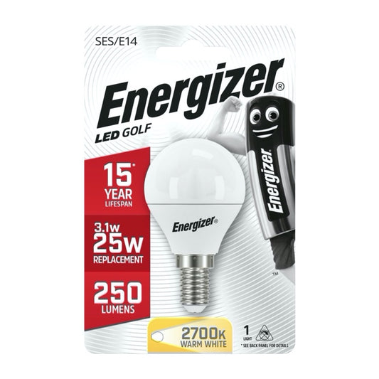 Energizer E14 Warm White Blister Pack Golf