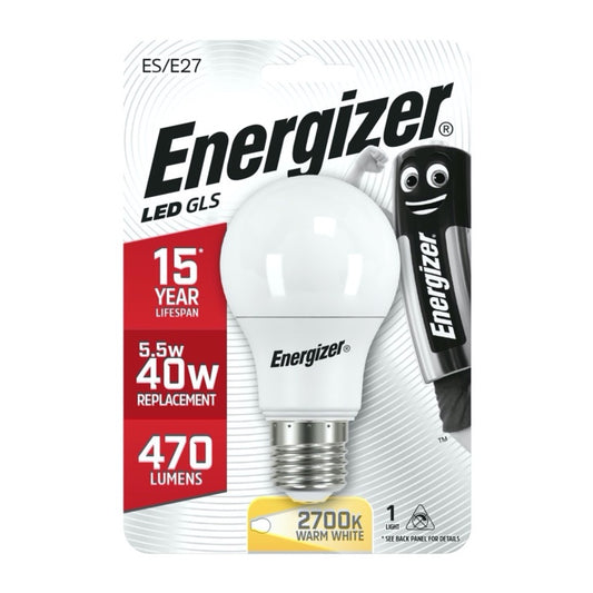 Energizer E27 Warm White Blister Pack Gls