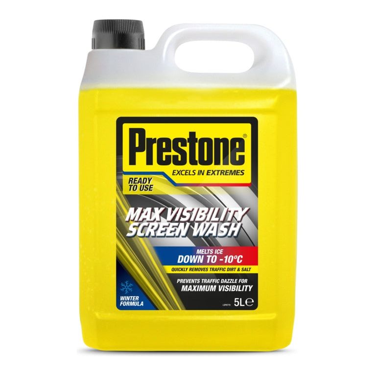 Prestone Max Visibility Screen Wash Invierno