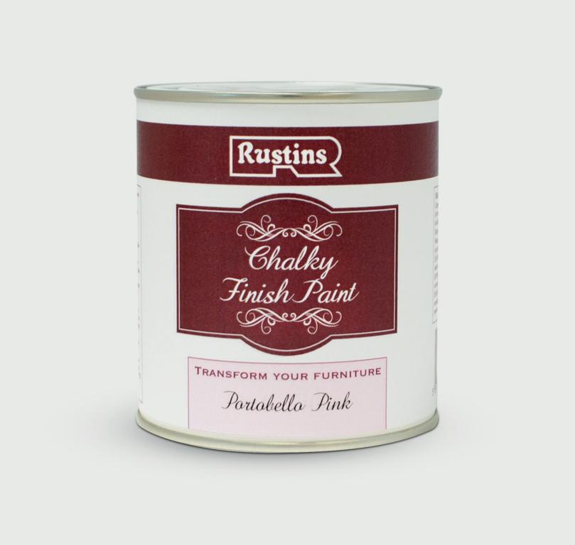 Rustins Chalky Finish 500 ml Rose Portobello