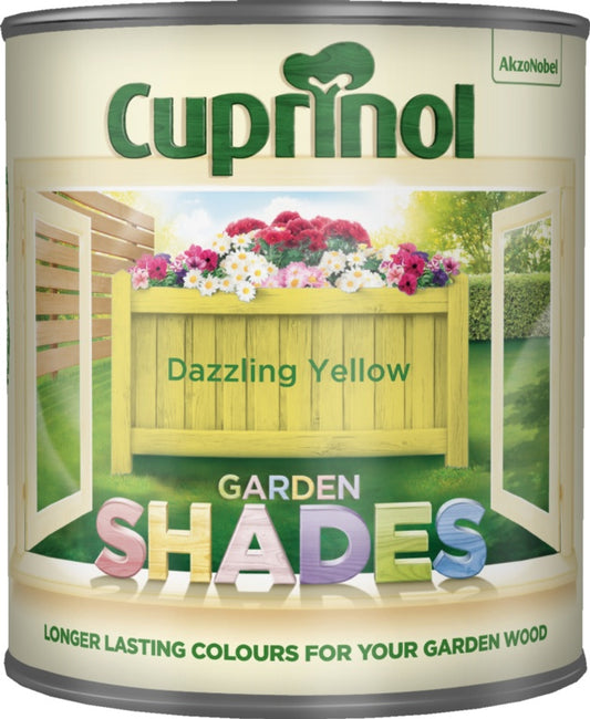 Cuprinol Garden Shades 1L Jaune éblouissant