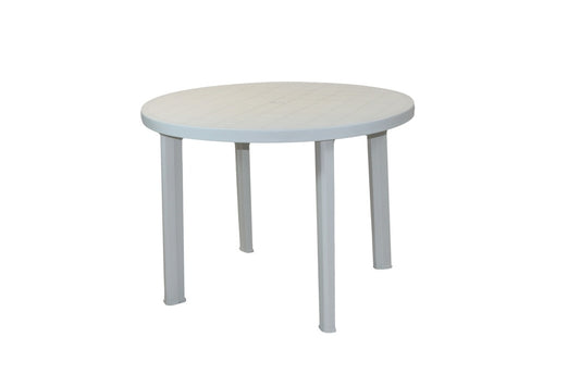 SupaGarden White Plastic Round Table