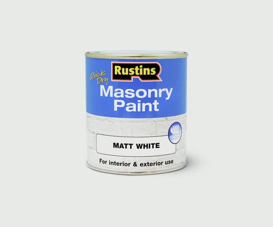 Pintura para mampostería Rustins 250ml Blanco