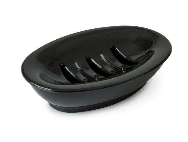 Blue Canyon Spectrum Oval Soap Dish Black