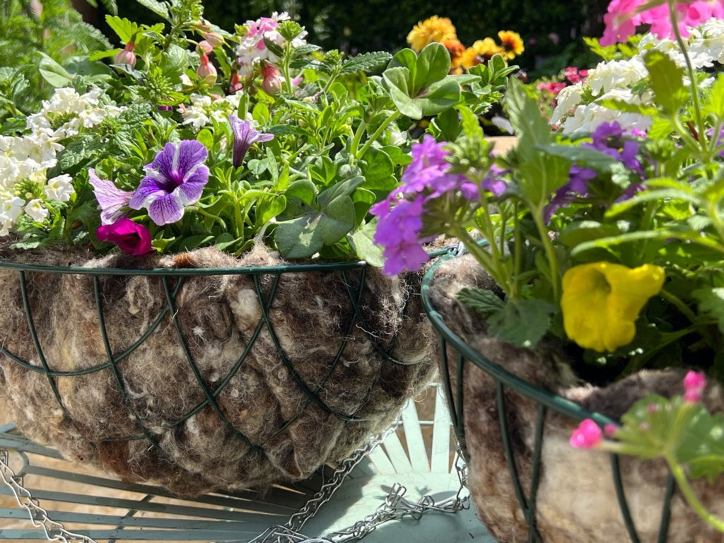 Hortiwool Hanging Basket Wool Liner