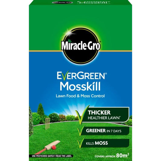 Miracle-Gro® Evergreen Mosskill avec engrais pour pelouse