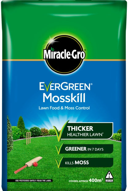 Miracle-Gro® Mosskill con alimento para césped